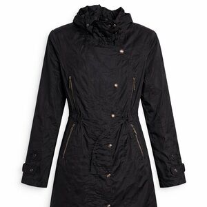 Elegant Black Pea Coat for Women